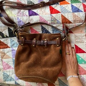 Free People Suede Purse